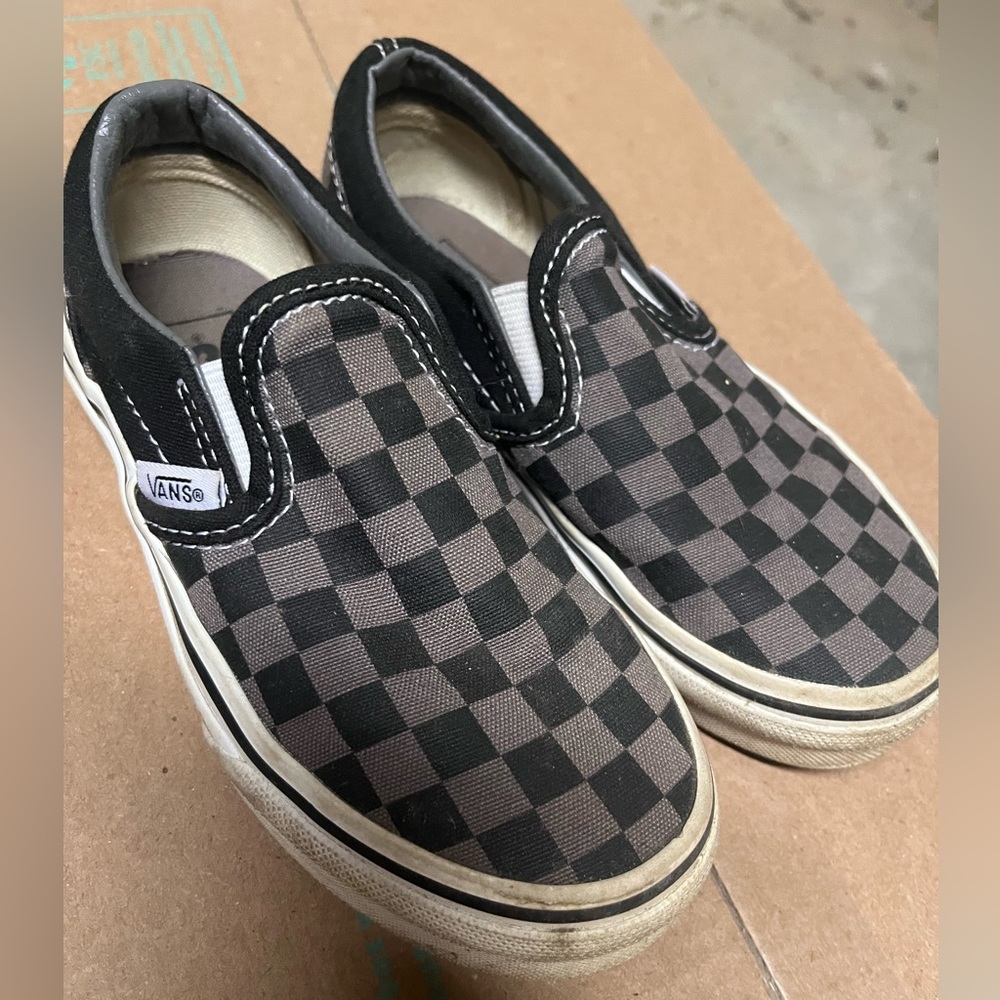 Kids vans slip ons